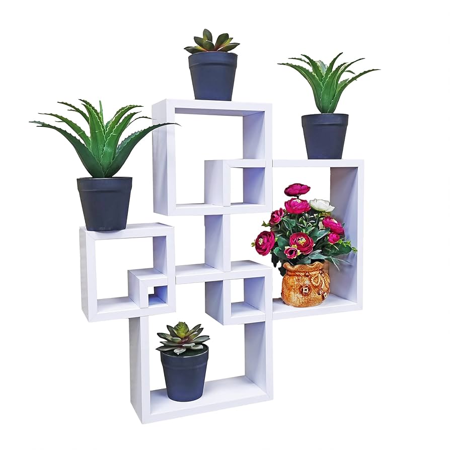 置物 More and More Amazon.com: FixtureDisplays® Wall Mount Cube Set